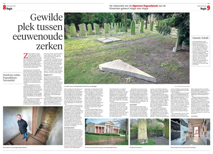 Begraafplaats Kleverlaan Haarlem