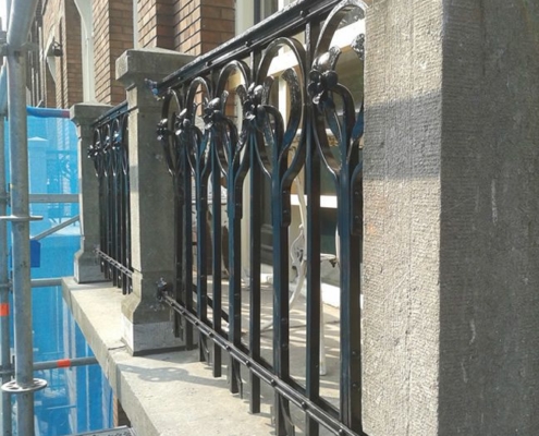 Balkon Amsterdam na restauratie